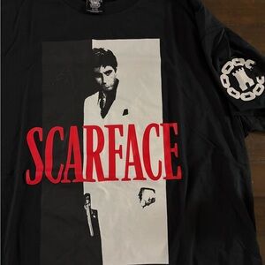 Crooks & Castles Scarface Graphic Black T-Shirt
Size XL